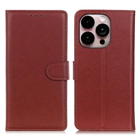 För Iphone 14 Pro Max Fodral - Brun Brown