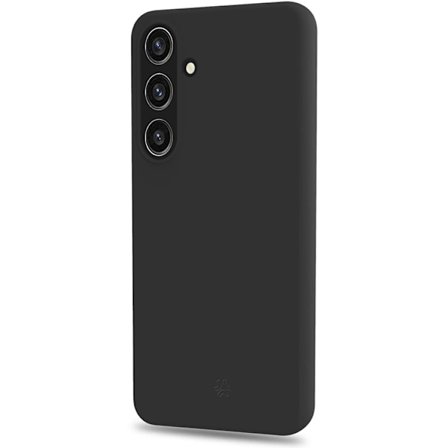 Celly Mobilskal till Galaxy S25 Cromo Soft Rubber - Svart
