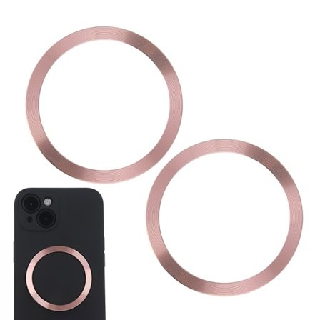 2st Universal Magnetisk Metall Ring För Magsafe Trådlös Laddare
