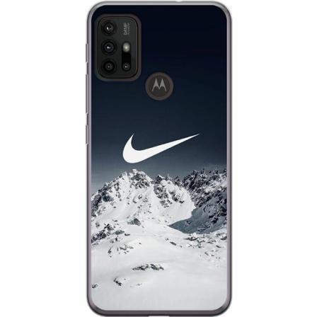 Motorola Moto G30 Genomskinligt Skal Nike