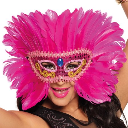 Pinkki Naamio Höyhenillä