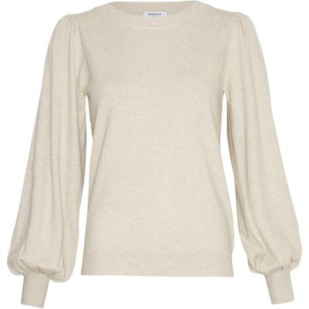 Moss Copenhagen MSCHTamana Rachelle Pullover , Beige , Dames , Maat: S Truis