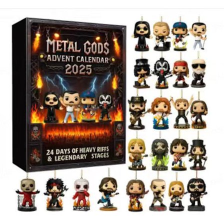 MetalGods RockLegend Julekalender 2025 Rocklegender Advent[Faya]