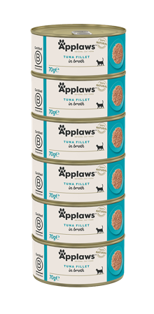 Applaws - Tunfiskfilet 70 g x 24 - Katt - Kattefôr & kattemat - Våtfôr og våtmat - ZOO.no
