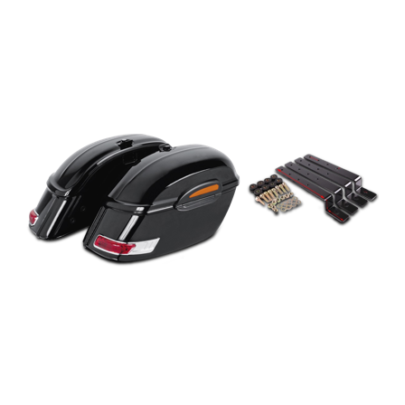 Tašky na Sedlo CustomAcces Touring vč. Podpory Černá