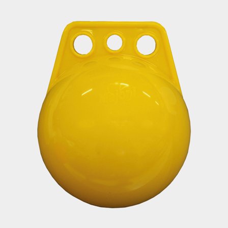 Bouée de marquage / flotteur de filet Majoni, Ø20 cm, jaune