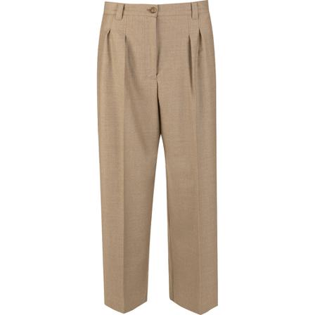 A.p.c., Wide Trousers Beige, Dames, Maat:M