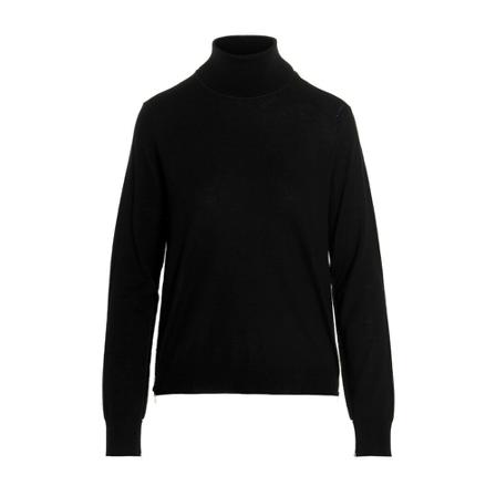Maison Margiela, Turtlenecks Zwart, Dames, Maat:L