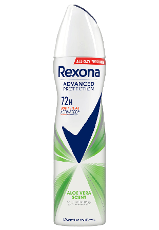 Rexona 72h Advanced Protection Antiperspirant Deo Spray Unisex 150 ML