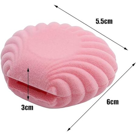 Smykke Gaveæske, Æskeformet Fløjl Halskædeæske, Øreringe Penda