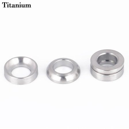 1Set Bromsok Grupp Titan M6 Konkav TITANIUM