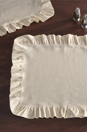 Jotex - Bordmatte Med 2-pakk Lys beige - WALLACE - Kjøp Bordbrikker hos Jotex