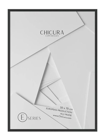 Alu Frame E - Black - Acrylic Black ChiCura