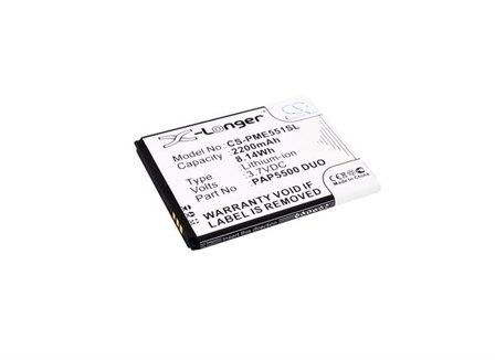 Batteri for SmartPhone, Mobil for Prestigio MultiPhone 5500 Duo