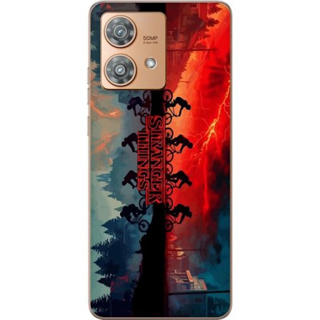 Yhteensopiva Puhelinkuori Motorola Edge 40 Neo Madison Beer kollaasi Y2K-estetiikalla tähdillä, pastelliväreillä ja pop-inspiroidulla muotoilulla