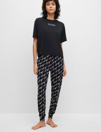 HUGO Unite_T-Shirt - Black - XS