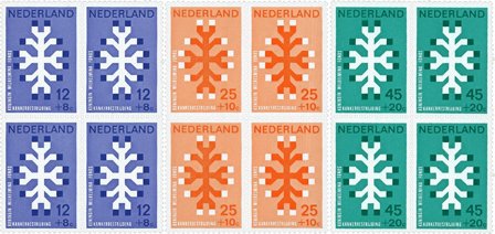 Holland 1969 - NVPH 927-929 - 4-blokke - Postfrisk