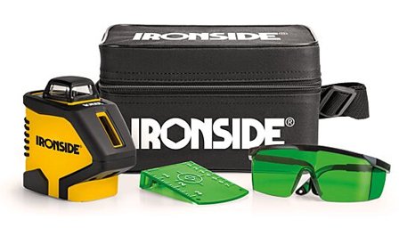 IRONSIDE Linjelaser grønn 360 grader