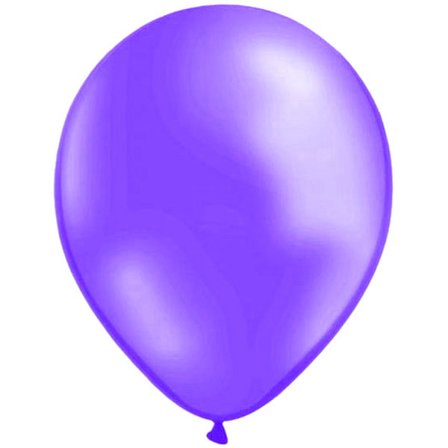 Metallic Ilmapallot Violetti