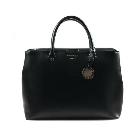 Emporio Armani, Handbag Zwart, Dames, Maat:ONE Size,leer