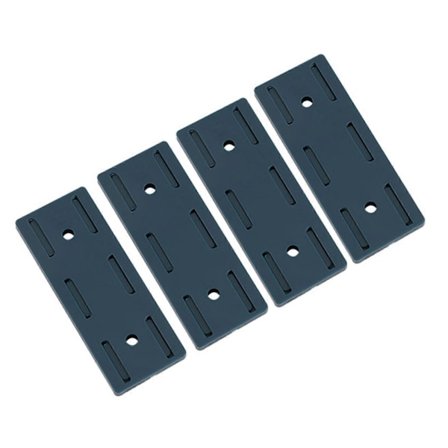 4 stk. Stikkontakt Holder Selvklæbende Punch Free Vægmonteret Stikkontakt Fixer