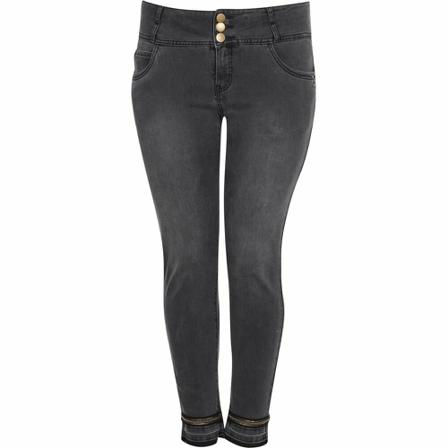 Adia The neck of the jeans Grå, Dame, Størrelse: L