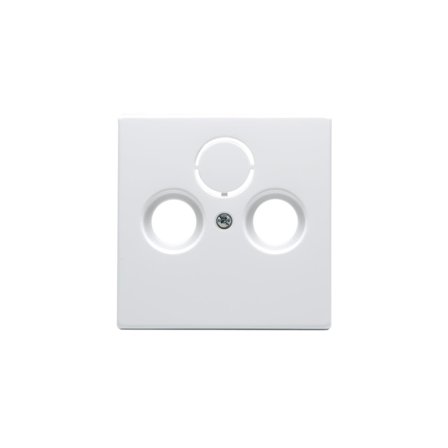 ABB Impressivo Midtplate TV/R/SAT Hvit, Strømbrytere & vegguttak