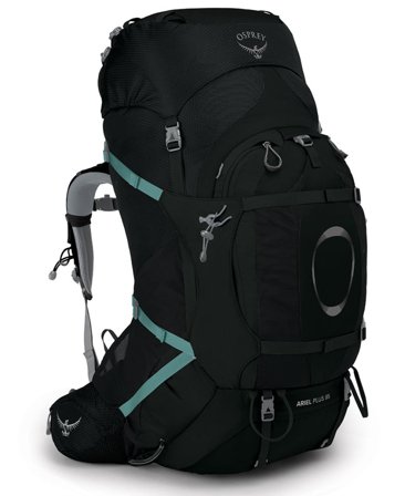 Osprey Ariel Plus 85 Black