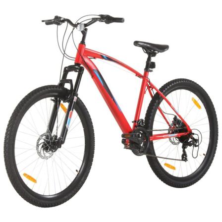 Vidaxl Mountainbike 21 Växlar 29-tums Däck 48 Cm Ram Röd Röd