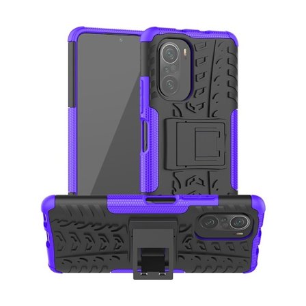 Offroad Xiaomi Mi 11i / Xiaomi Redmi K40 Pro Plus / Xiaomi Redmi K40 Pro / Xiaomi Redmi K40 / Xiaomi Poco F3 skal - Lila