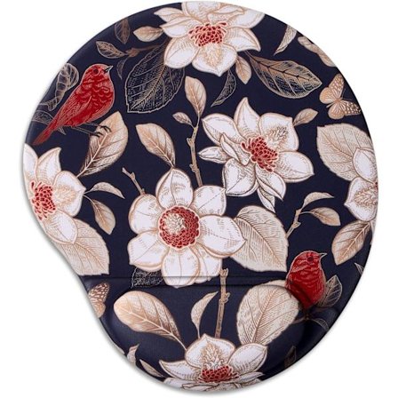 Ergonomisesti suunniteltu hiiren alusta rannetuella, söpö hiiren alusta rannetuella, mukava hiiren alusta kotitoimistoon, pelaamiseen ja työskentelyyn