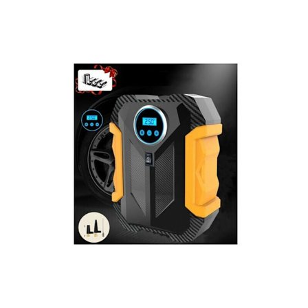 Biluppblåsare, 12v luftkompressor med digital display upp till 150PS