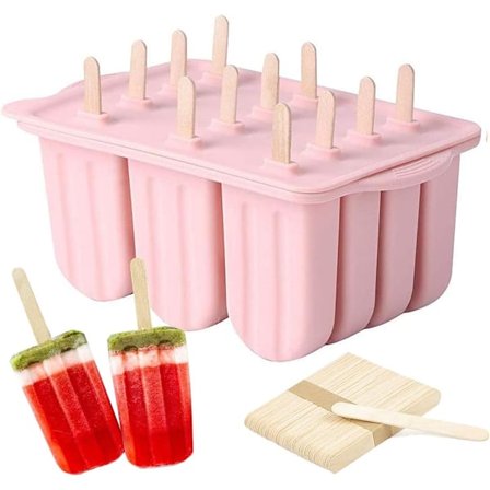 Ispindeforme, genanvendelig silikone, BPA-fri, hult skaftdesign, fødevaregodkendt let frigørelse, fleksibel non-stick, ergonomisk håndtag til 