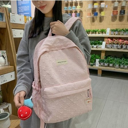 Mordely Student skolväska Ryggsäck ROSA