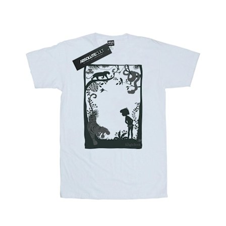 Disney Mens The Jungle Book Silhouette Poster T-Shirt XXL Vit
