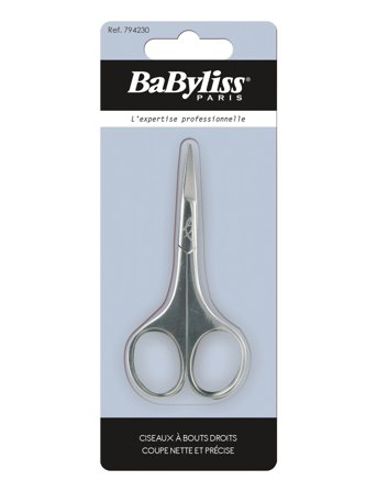 Babyliss Paris Straight Nail Scissors - Silver - ONE SIZE