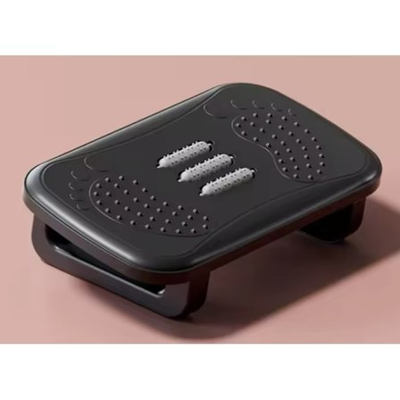 Fotstöd med massagevals för att lindra ben- och höftsmärta på kontoret och hemma