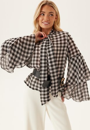 VERO MODA Vmsia Ls Flounce Top Vaatteet