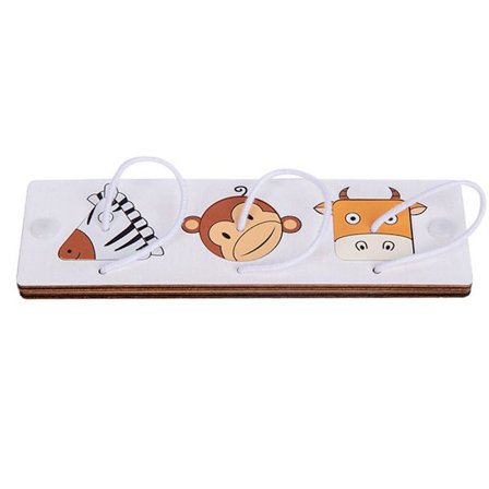 Baby Busy Board Träleksak 6 6 6