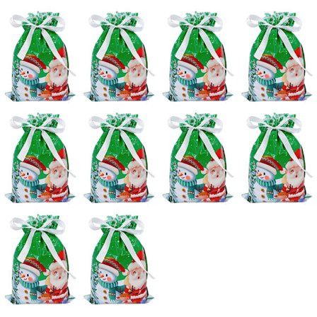 Julklappspåse för presenter Plast Godisväska