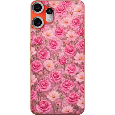 Kompatibel Mobilcover til Nothing CMF Phone 2 Pro Petal Reverie Blush Rose