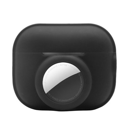 AirPods Pro 2 / AirTags silikonfodral - Svart