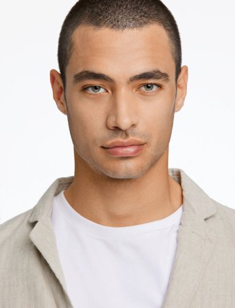 Lindbergh Cotton Linen Blazer - Beige - XL