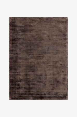 KM Home - Viskosetæppe Tribeca - Brun - Fladvævede tæpper - 160X230 - Fra Homeroom