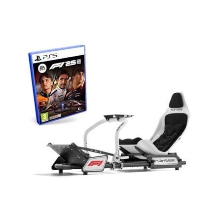 Playseat Formula Instinct F1 Edition Racersæde Hvid + EA Sports F1 25 PS5