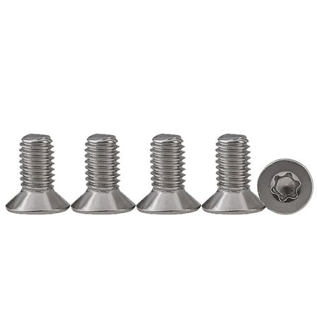 25 kpl M5 X 12 Uppovasenkanta Ruuvit 304 Ruostumaton Teräs Torx Ruuvit Kone Ruuvit Vakio Veto Täysin Kierteitetty Ruuvit