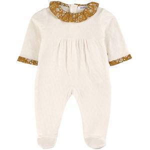 Absorba Cream Liberty Footed Baby Body 6 Months - Nightwear - 6 months - Beige
