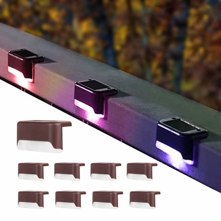 Professionel solcelle udendørsbelysning trådløs (8 stk.)