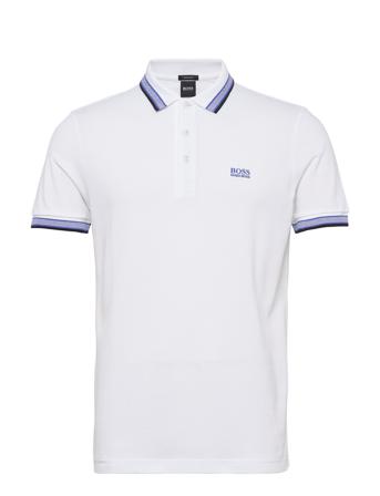 Paddy Polos Short-sleeved Valkoinen BOSS