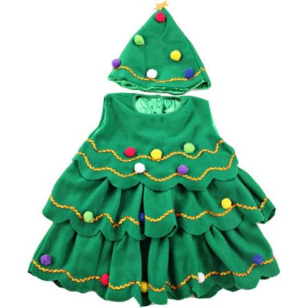 Juletræs kostume til børn